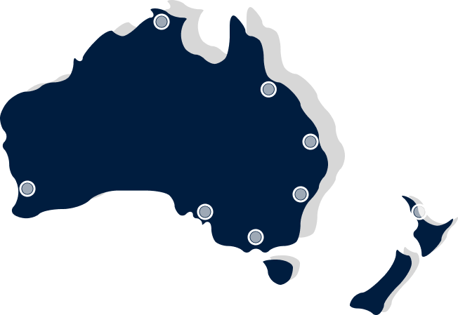 Offices All Over AUS & NZ.