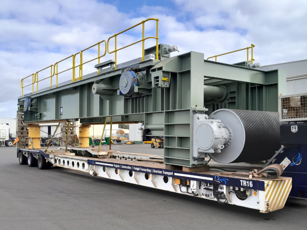Mining & Material Handling – Crusher & Conveyor | AAW Project Logistics