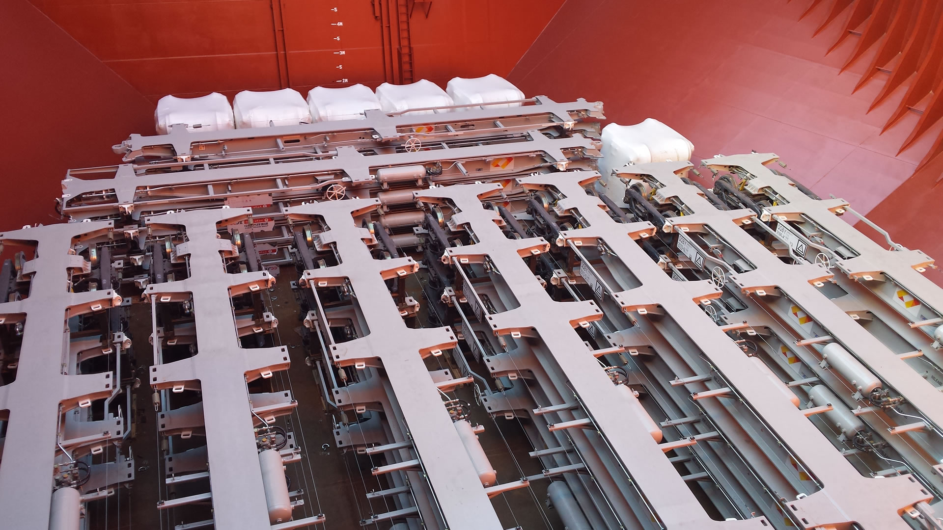 Rail infrastructure project cargo