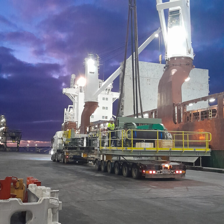 Complex mining infrastructure transport proje