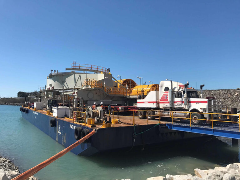 Remote mining site logistics coordination