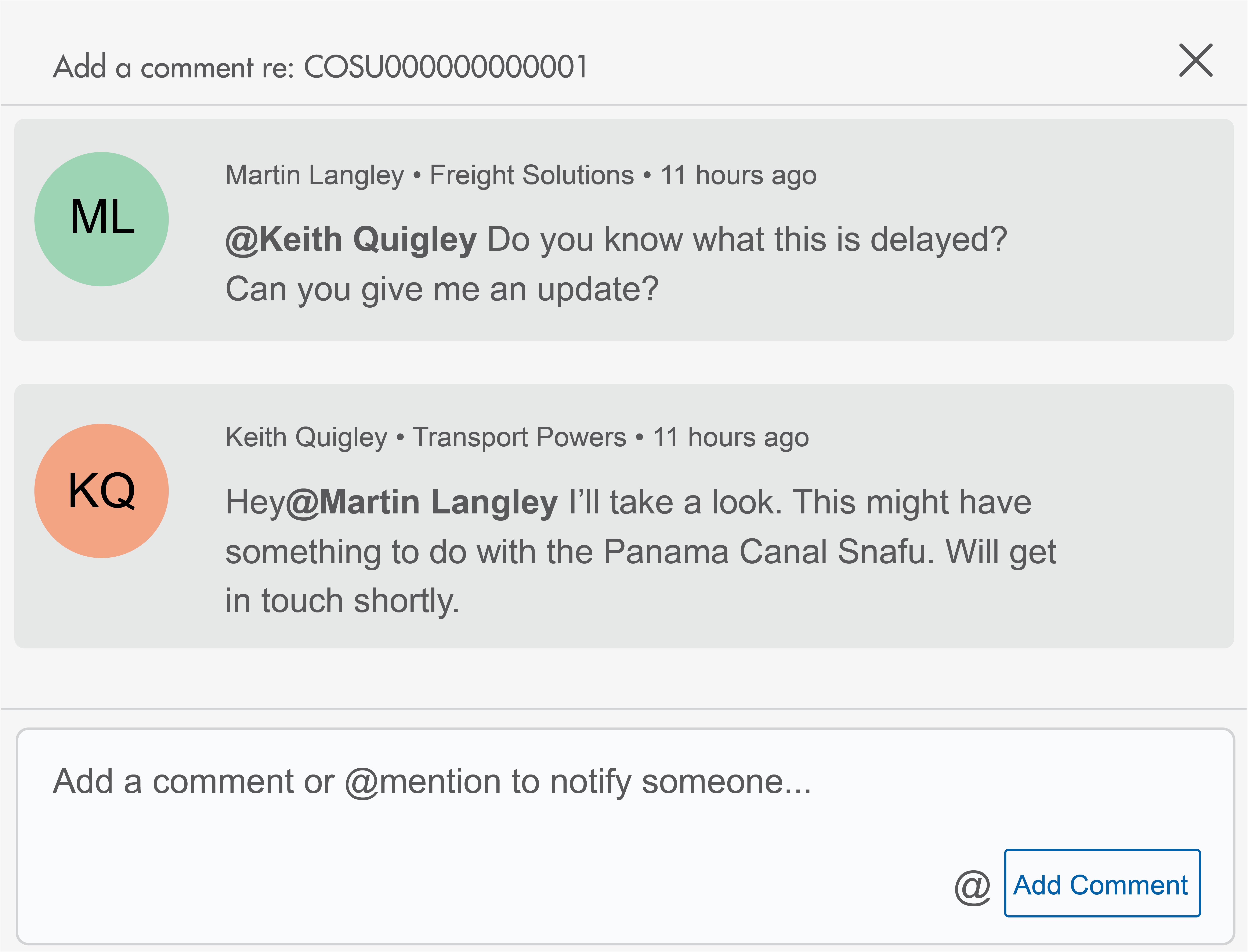 In-app messaging