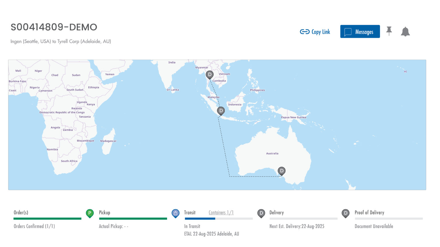 Lighthouse Shipment Tracking | AAW Group